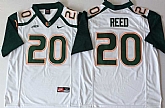 Miami Hurricanes 20 Ed White Green Nike College Football Jersey,baseball caps,new era cap wholesale,wholesale hats